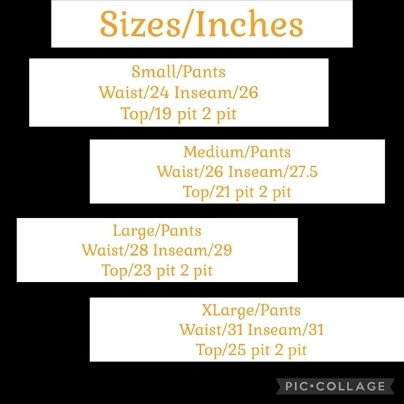 Orange! Beautiful! 2 Piece Pants & Top - Picture 5 of 5